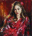 Andrew Atroshenko Blush Rose painting